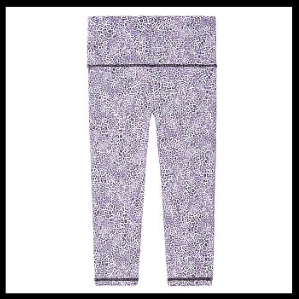 VICTORIA'S SECRET Knockout High Rise Crop Violet - Picture 3 of 4